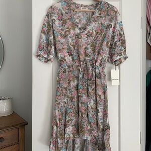 NWT Zadig & Voltaire  floral mini dress size medium